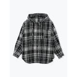 シャギーチェックフード付きシャツ | Re-J＆SUPURE | 詳細画像18 