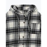 シャギーチェックフード付きシャツ | Re-J＆SUPURE | 詳細画像21 