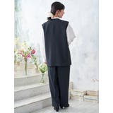 【Wクロス】WボタンVネックベスト(セットアップ可) | Re-J＆SUPURE | 詳細画像7 