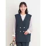 【Wクロス】WボタンVネックベスト(セットアップ可) | Re-J＆SUPURE | 詳細画像14 