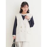 【Wクロス】WボタンVネックベスト(セットアップ可) | Re-J＆SUPURE | 詳細画像21 