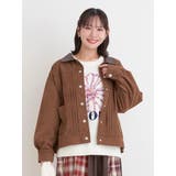 【WEB限定】フェイクレザー襟スエードポンチジャケット | Re-J＆SUPURE | 詳細画像1 