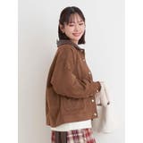 【WEB限定】フェイクレザー襟スエードポンチジャケット | Re-J＆SUPURE | 詳細画像3 