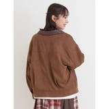 【WEB限定】フェイクレザー襟スエードポンチジャケット | Re-J＆SUPURE | 詳細画像4 