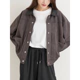 【WEB限定】フェイクレザー襟スエードポンチジャケット | Re-J＆SUPURE | 詳細画像11 