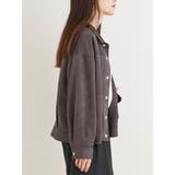 【WEB限定】フェイクレザー襟スエードポンチジャケット | Re-J＆SUPURE | 詳細画像12 