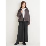 【WEB限定】フェイクレザー襟スエードポンチジャケット | Re-J＆SUPURE | 詳細画像14 