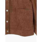 【WEB限定】フェイクレザー襟スエードポンチジャケット | Re-J＆SUPURE | 詳細画像24 