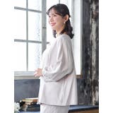 【マルチストレッチ】パールボタンポンチョジャケット(セットアップ可) | Re-J＆SUPURE | 詳細画像4 