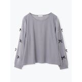 袖リボン×パールリブトップス | Re-J&SUPURE | 詳細画像26