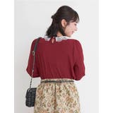 ビジューレース襟リブトップス | Re-J&SUPURE | 詳細画像5