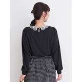 ビジューレース襟リブトップス | Re-J&SUPURE | 詳細画像14