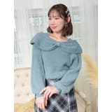 リボンオフショルフェザーニットトップス | Re-J&SUPURE | 詳細画像34