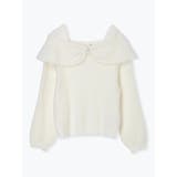 リボンオフショルフェザーニットトップス | Re-J&SUPURE | 詳細画像45