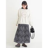 ダルメシアン柄プリーツスカート | Re-J&SUPURE | 詳細画像14