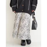 ダルメシアン柄プリーツスカート | Re-J&SUPURE | 詳細画像19