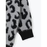 【WEB限定】レオパード柄シャギーニットカーディガン | Re-J＆SUPURE | 詳細画像17 