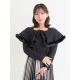 ケープドッキングオフショルダー風ニットプルオーバー | Re-J&SUPURE | 詳細画像18