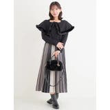 ケープドッキングオフショルダー風ニットプルオーバー | Re-J&SUPURE | 詳細画像22