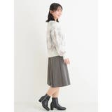 ラメ入りアーガイル柄フェザーニットトップス | Re-J＆SUPURE | 詳細画像19 