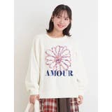 カラフルモールヤーンフラワーニットプルオーバー | Re-J&SUPURE | 詳細画像2