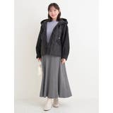 幾何学柄ニットスカート | Re-J＆SUPURE | 詳細画像10 