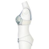 [D85-I95］フラワープリント刺繍レースブラ＆ショーツ(モールドカップ） | Re-J＆SUPURE | 詳細画像5 