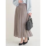 サテンギャザースカート | Re-J＆SUPURE | 詳細画像37 