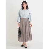 サテンギャザースカート | Re-J＆SUPURE | 詳細画像38 