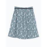 ベルト付き花柄ジャガードフレアスカート | Re-J＆SUPURE | 詳細画像33 