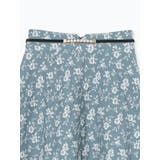 ベルト付き花柄ジャガードフレアスカート | Re-J＆SUPURE | 詳細画像34 