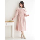 ピンク | 【WEB限定】レースオフショルドッキングワンピース | Re-J＆SUPURE