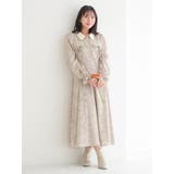 ポケットリボンハーフZIPワンピース（無地・花柄） | Re-J＆SUPURE | 詳細画像12 