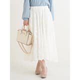 フラワーレースサーキュラースカート | Re-J＆SUPURE | 詳細画像6 