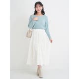 フラワーレースサーキュラースカート | Re-J＆SUPURE | 詳細画像17 