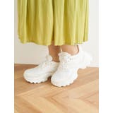 【masyugirl/マシュガール】フラワーレース厚底スニーカー | Re-J&SUPURE | 詳細画像2