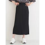 黒 | プリーツナロースカート | Re-J＆SUPURE