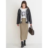 プリーツナロースカート | Re-J＆SUPURE | 詳細画像7 