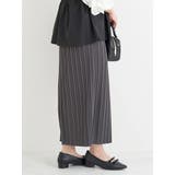 プリーツナロースカート | Re-J＆SUPURE | 詳細画像32 