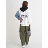 カーゴカーブワイドパンツ | Re-J＆SUPURE | 詳細画像18 