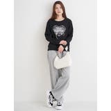 ハートロゴ×レースアップ リブロングTシャツ | Re-J＆SUPURE | 詳細画像12 