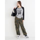 ネコプリント ラグランリブロングTシャツ | Re-J＆SUPURE | 詳細画像17 