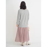 ネックレス付きリブラメニットドルマンプルオーバー | Re-J＆SUPURE | 詳細画像9 