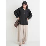 ネックレス付きリブラメニットドルマンプルオーバー | Re-J＆SUPURE | 詳細画像17 