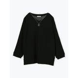 ネックレス付きリブラメニットドルマンプルオーバー | Re-J＆SUPURE | 詳細画像20 