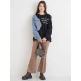 デニム切り替えロゴプルオーバー | Re-J＆SUPURE | 詳細画像5 