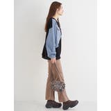 デニム切り替えロゴプルオーバー | Re-J＆SUPURE | 詳細画像8 