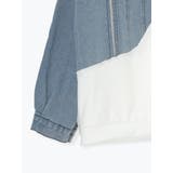 デニム切り替えロゴプルオーバー | Re-J＆SUPURE | 詳細画像19 