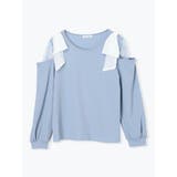 肩チュールシアーパール付きリボントップス | Re-J＆SUPURE | 詳細画像30 