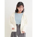 スフレタッチダンボール短丈パーカー | Re-J＆SUPURE | 詳細画像2 